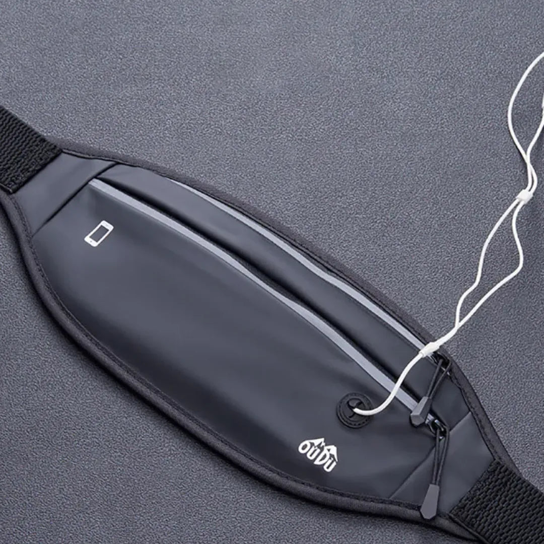 Sport-Bauchtasche – Wasserabweisend mit extra Fächern