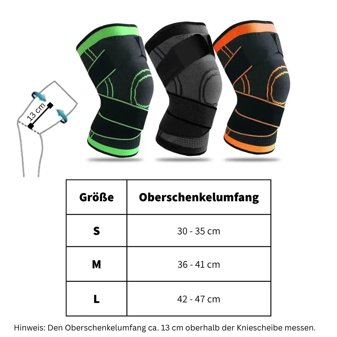 WrapIT™ Kniebandage – Dein Knie-Support für Training, Laufen & Fitness