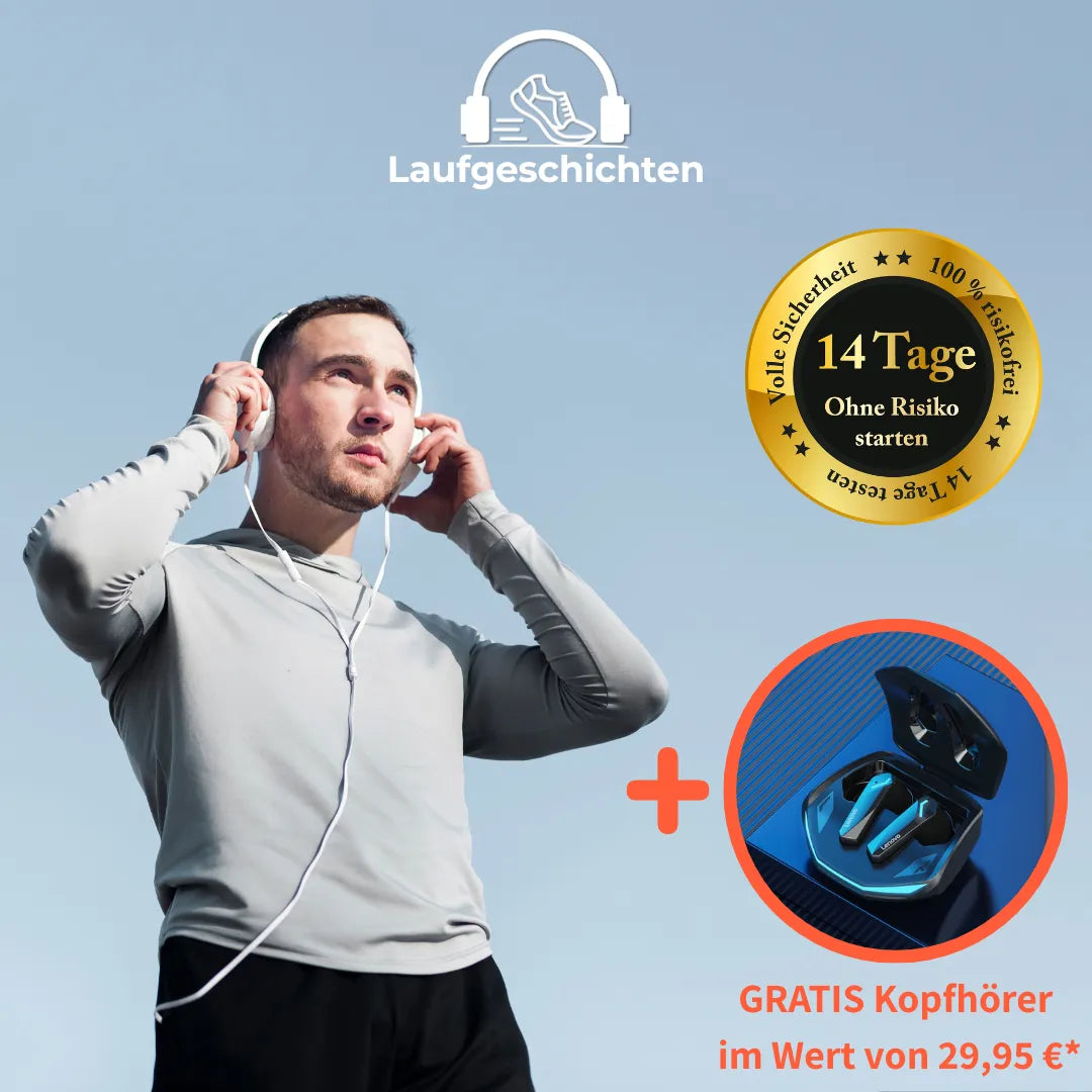 Laufgeschichten Premium – Dein Lauf wird zum Abenteuer