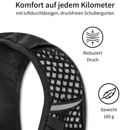 Laufrucksack mit Trinksystem